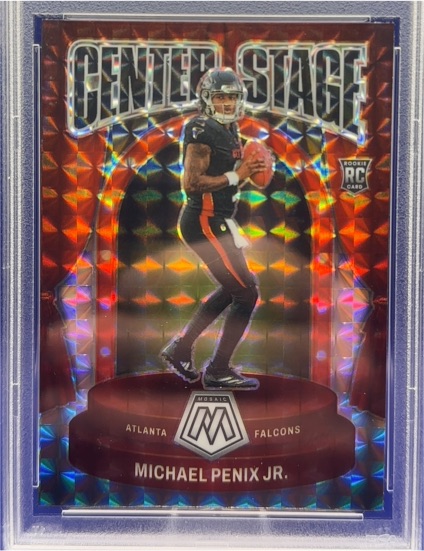 2024 Panini Mosaic Center Stage #10 Michael Penix Jr. — front