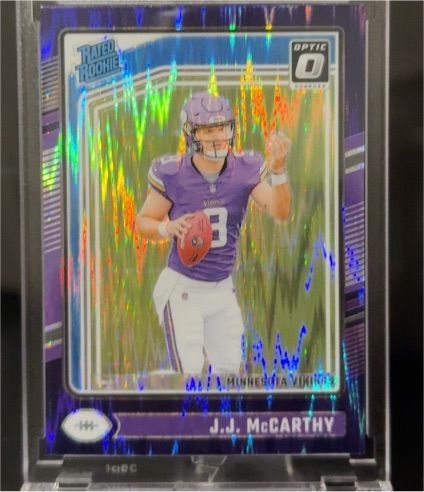2024 Panini Donruss Optic #235 J.J. McCarthy — front