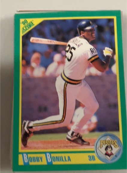 1990 Score #170 Bobby Bonilla — front