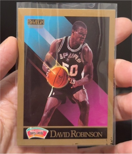 1990-91 Skybox #260 David Robinson — front