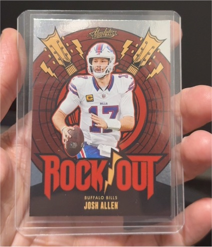 2024 Panini Absolute Rock Out #RO-JAN Josh Allen — front