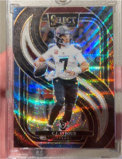 2024 Panini Select #128 C.J. Stroud Premier Level — front