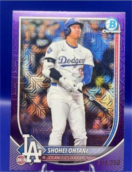 2025 Bowman #17 Shohei Ohtani — front