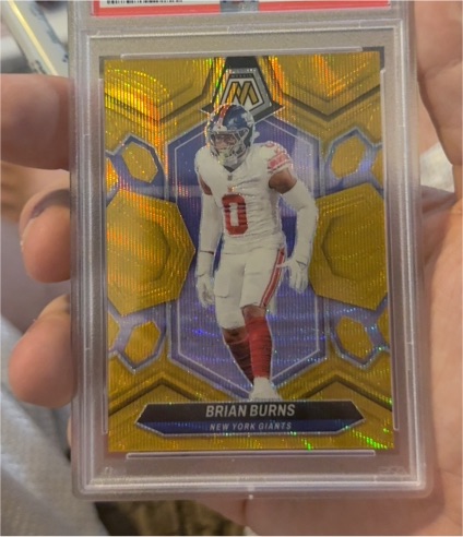 2024 Panini Mosaic #0 Brian Burns — front