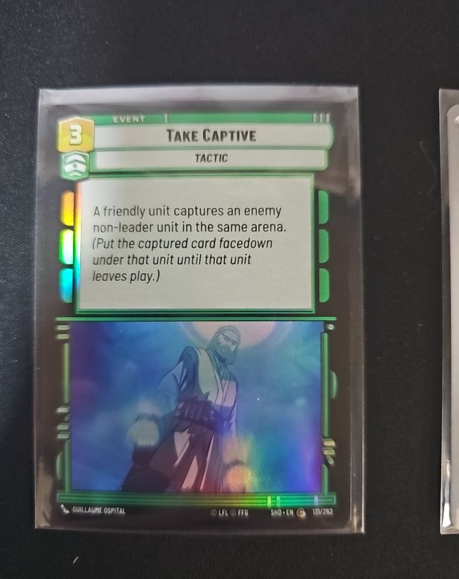 2024 Star Wars Unlimited #131 Take Captive — front