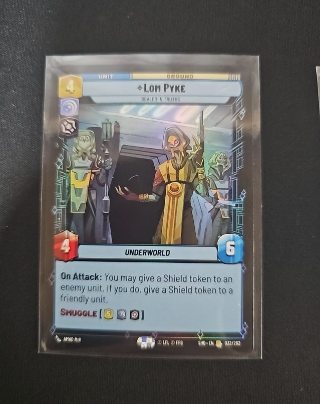 Star Wars Unlimited Shadows of the Galaxy #032 Lom Pyke — front