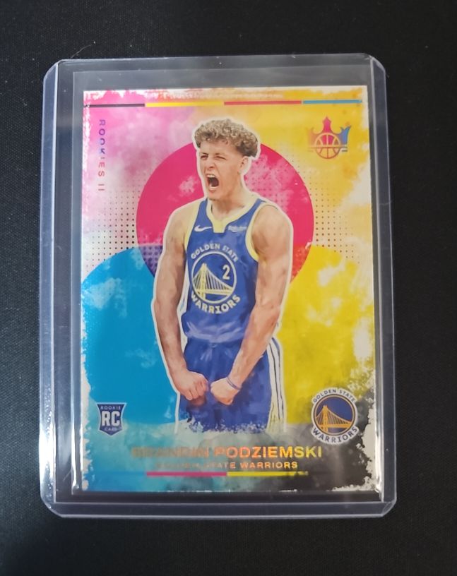 2023-24 Panini Court Kings #129 Brandin Podziemski — front
