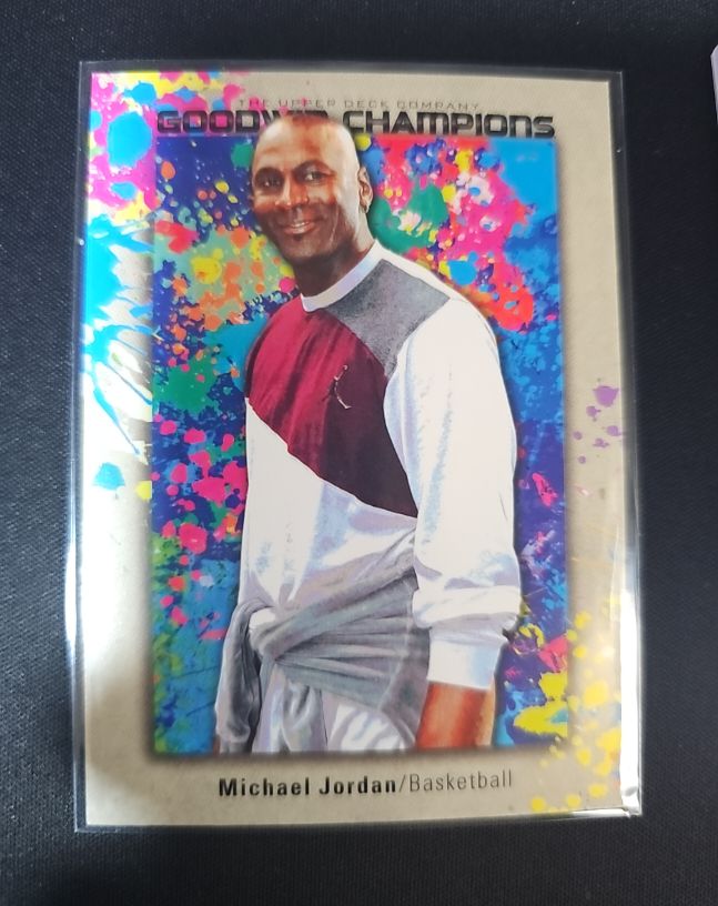 2024 Upper Deck Goodwin Champions #101 Michael Jordan Splash of Color — front