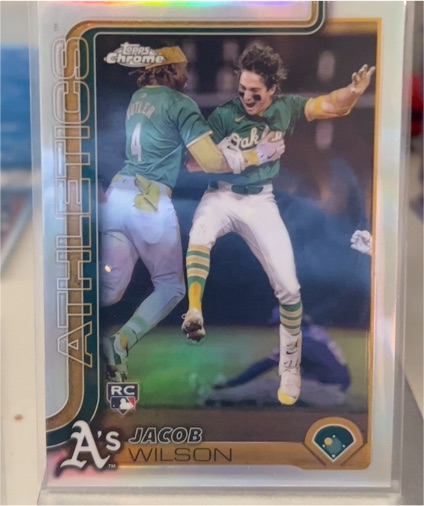 2025 Topps Chrome #96 Jacob Wilson — front