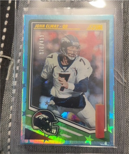 2025 Score John Elway #unknown — front