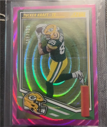 2025 Panini Score #35 Tucker Kraft — front