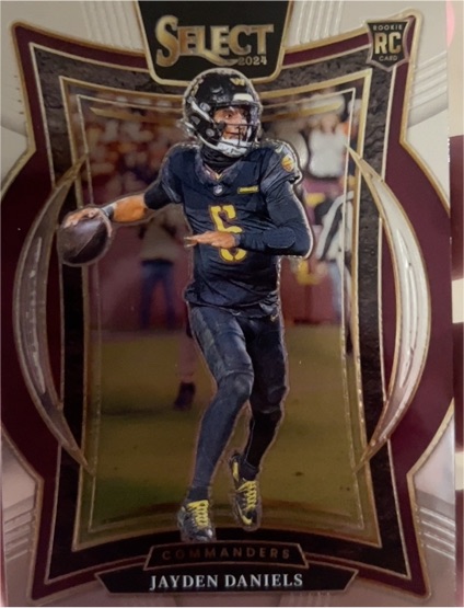 2024 Panini Select #26 Jayden Daniels — front