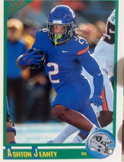 2023 Score Ashton Jeanty Football Card — front