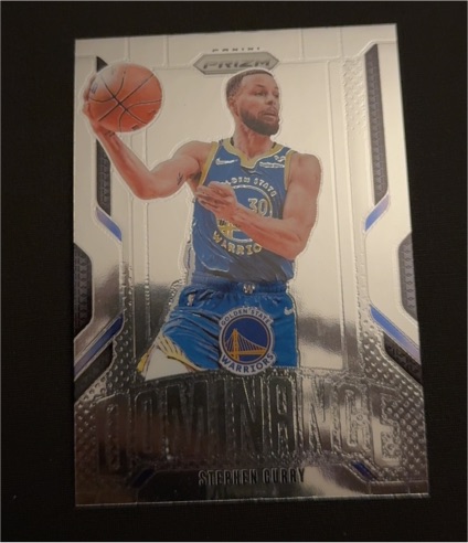 2024-25 Panini Prizm #21 Stephen Curry Dominance — front