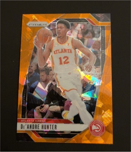 2024-25 Panini Prizm #47 De'Andre Hunter — front
