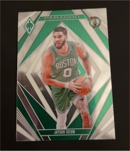 2023-24 Panini Phoenix Paragon #7 Jayson Tatum — front