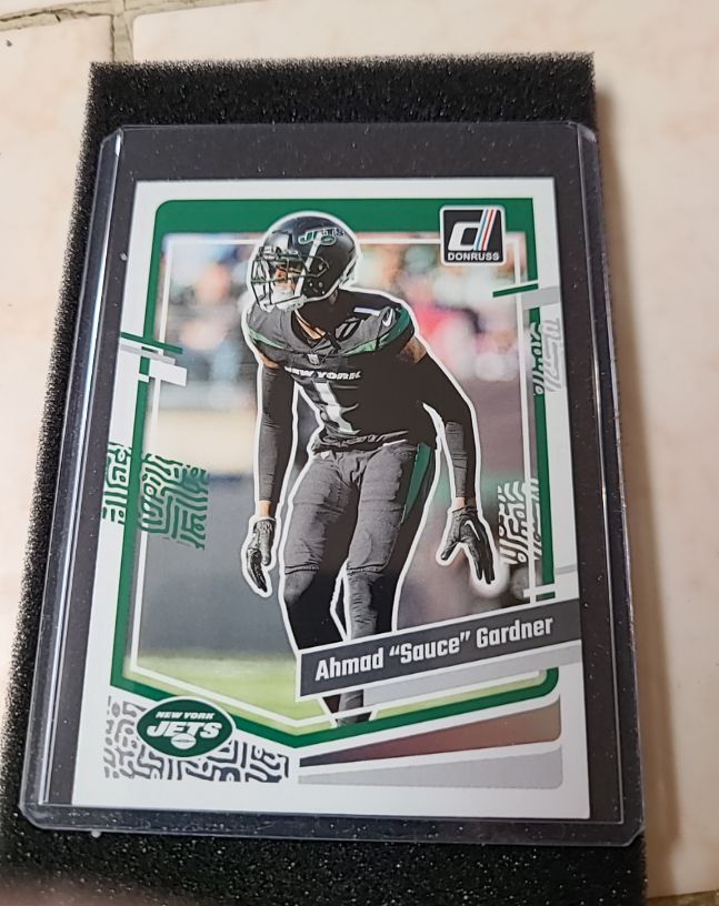 2023 Donruss #228 Ahmad "Sauce" Gardner — front