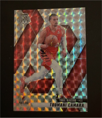 2024-25 Panini Mosaic #157 Toumani Camara — front