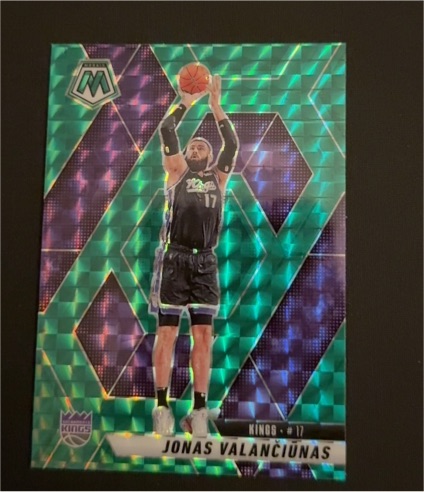 2024-25 Panini Mosaic #169 Jonas Valančiūnas — front