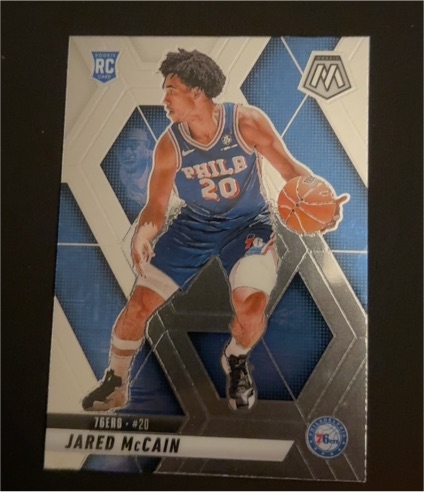 2024-25 Panini Mosaic #228 Jared McCain — front