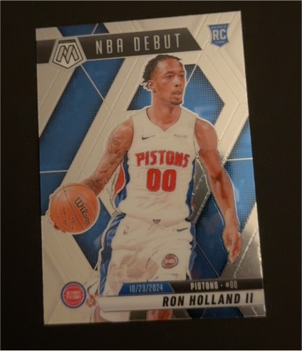 2024-25 Panini Mosaic NBA Debut #258 Ron Holland II — front