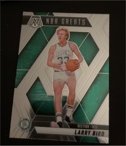 2020-21 Panini Mosaic NBA Greats #33 Larry Bird — front