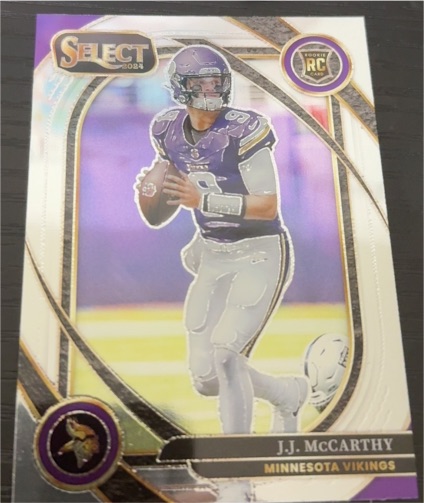 2024 Panini Select #246 J.J. McCarthy — front