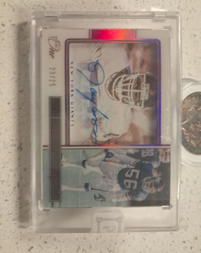 2018 Panini One #23/25 Lawrence Taylor New York Giants — front
