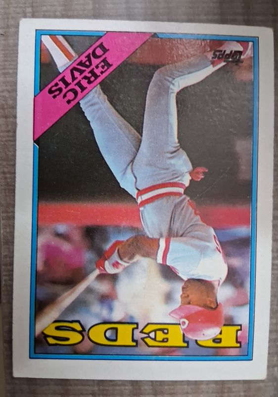 1988 Topps #150 Eric Davis — front