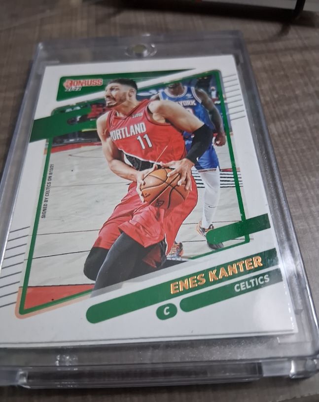 2021-22 Panini Donruss #39 Enes Kanter Boston Celtics — front