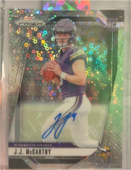 2024 Panini Prizm #400 J.J. McCarthy — front