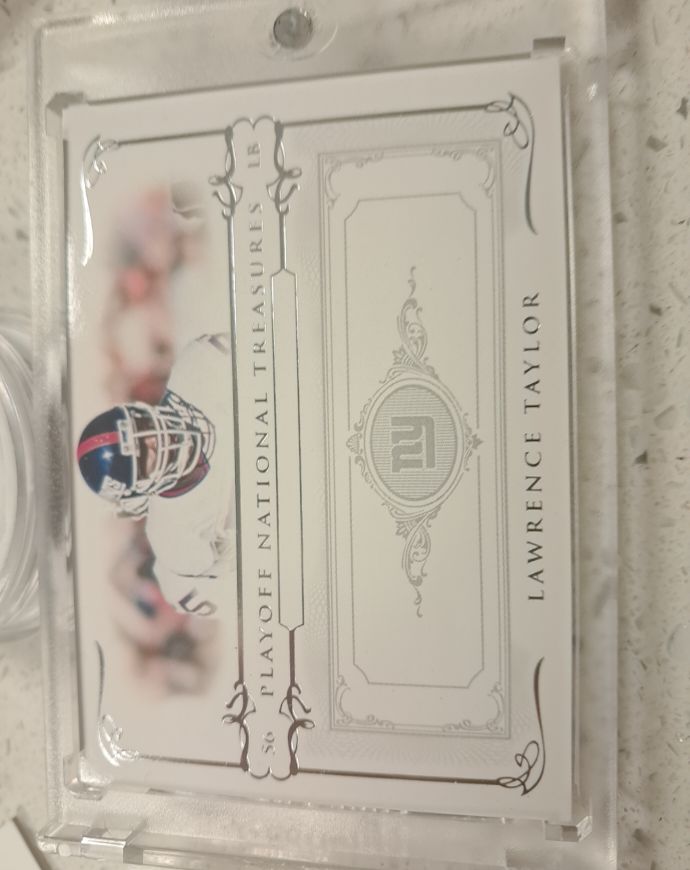 2007 Playoff National Treasures #56 Lawrence Taylor — front
