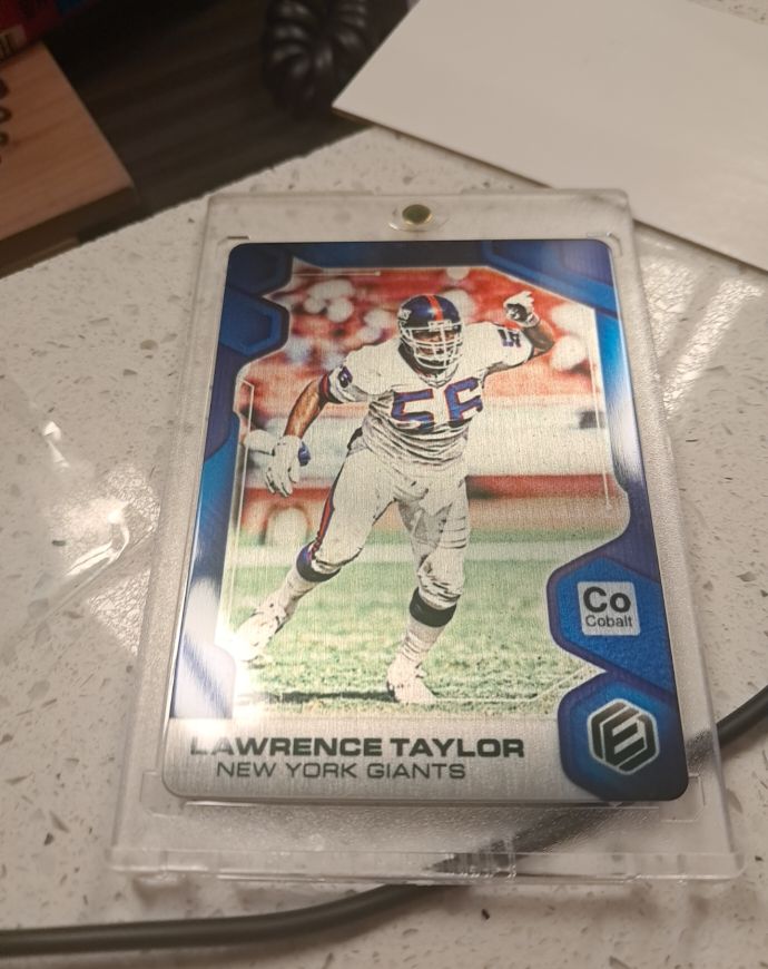 2023 Elemental Lawrence Taylor Cobalt #Co — front