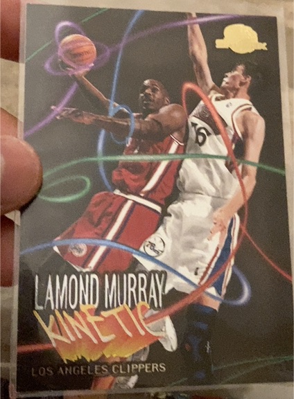 1995-96 SkyBox Kinetic #K3 Lamond Murray — front