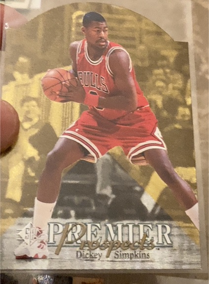 1994-95 SP #20 Dickey Simpkins — front