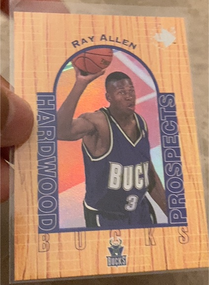 1996-97 Upper Deck UD3 #5 Ray Allen Rookie — front