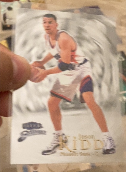 1998 Fleer Ultra #1 Jason Kidd — front