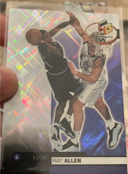 1999-00 Upper Deck HoloGrFX #31 Ray Allen — front