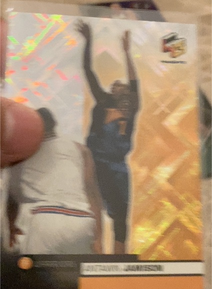 1993 Fleer NBA Jam Session Slam 2nd Year Star Antawn Jamison — front