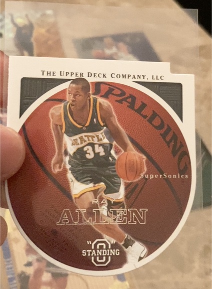 2003-04 Upper Deck Standing O #73 Ray Allen — front