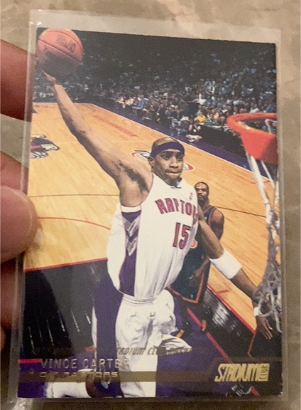 2002-03 Topps Stadium Club #30 Vince Carter — front