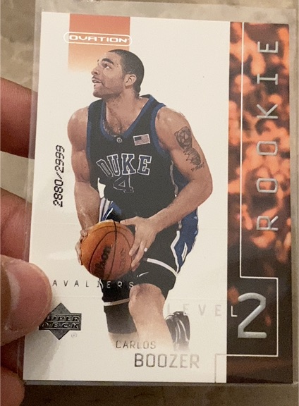 2002-03 Upper Deck Ovation #115 Carlos Boozer — front