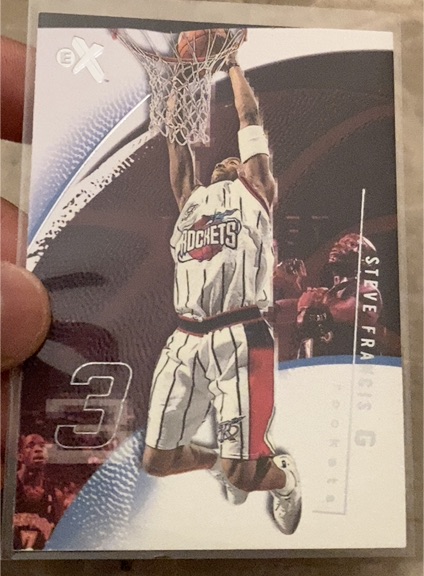 2001-02 E-X #16 Steve Francis — front