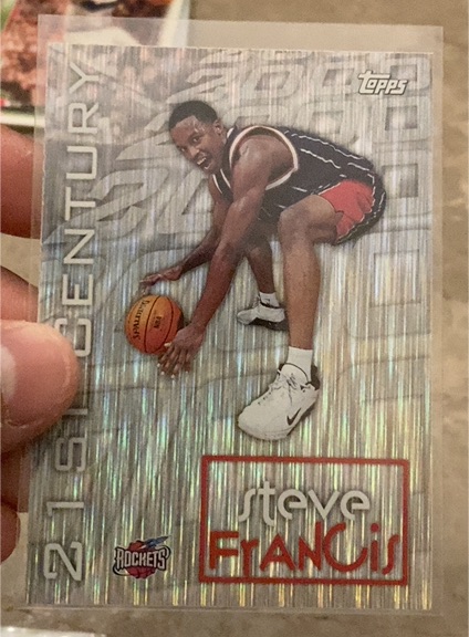 1999-00 Topps 21st Century #C9 Steve Francis — front