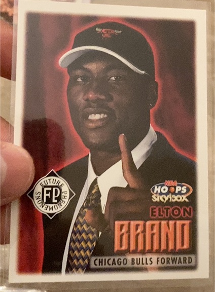 1999-00 SkyBox NBA Hoops #168 Elton Brand — front