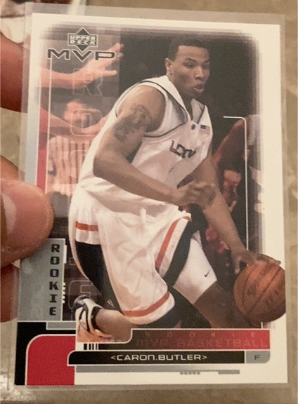 2002-03 Upper Deck MVP #209 Caron Butler — front