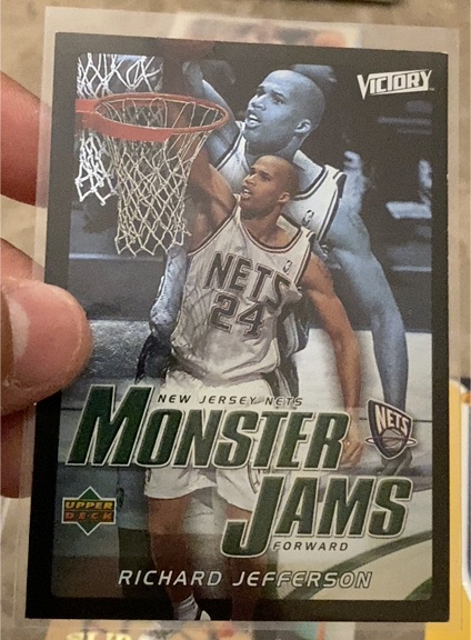 2003-04 Upper Deck Victory #214 Richard Jefferson — front
