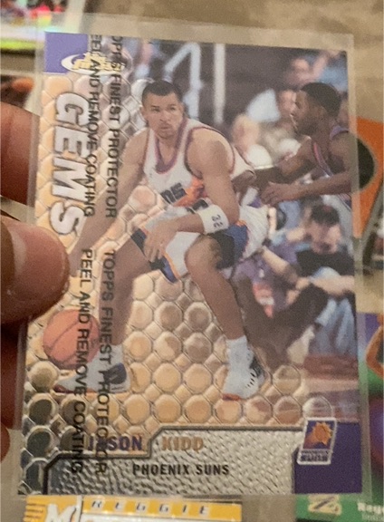 1999-00 Topps Finest GEMS #104 Jason Kidd — front