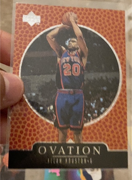 1998-99 Upper Deck Ovation #45 Allan Houston — front