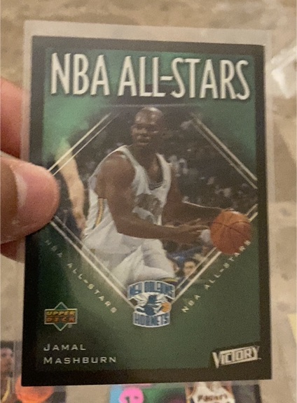 2003 Upper Deck Victory NBA All-Stars Jamal Mashburn — front